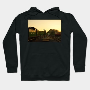 A view of North Weald railway station Hoodie